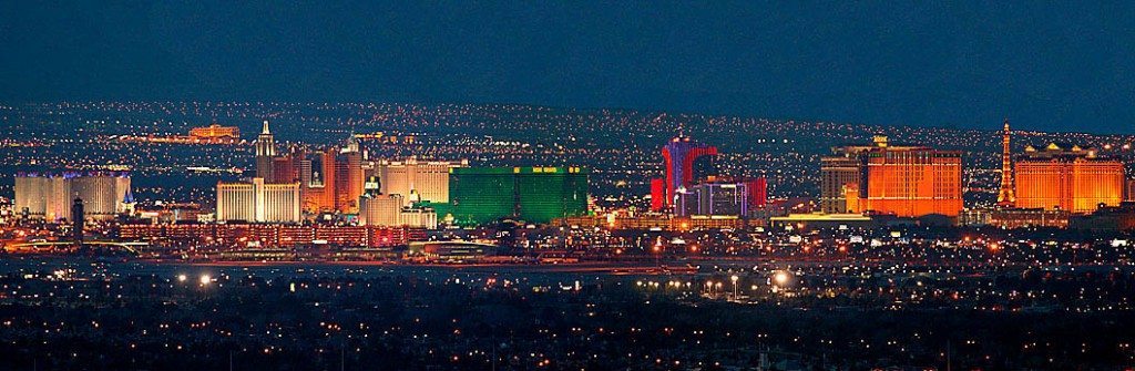The Las Vegas Strip Wide Angle