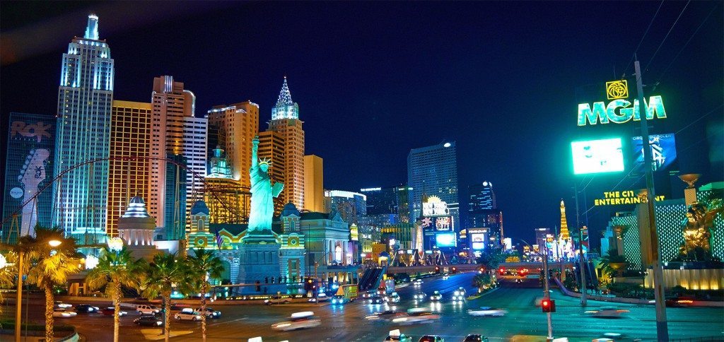 LIghts of the Vegas strip