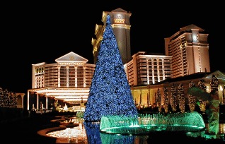 Christmas Tree on Las Vegas Blvd