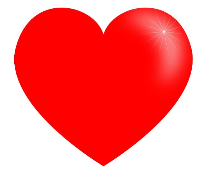 Valentines day heart