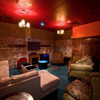 Private VIP rooms at Hustler