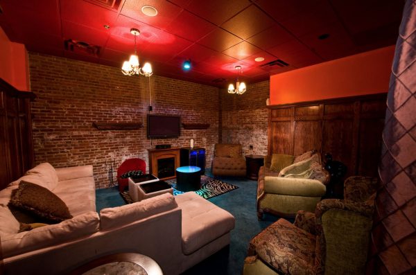 Private VIP rooms at Hustler