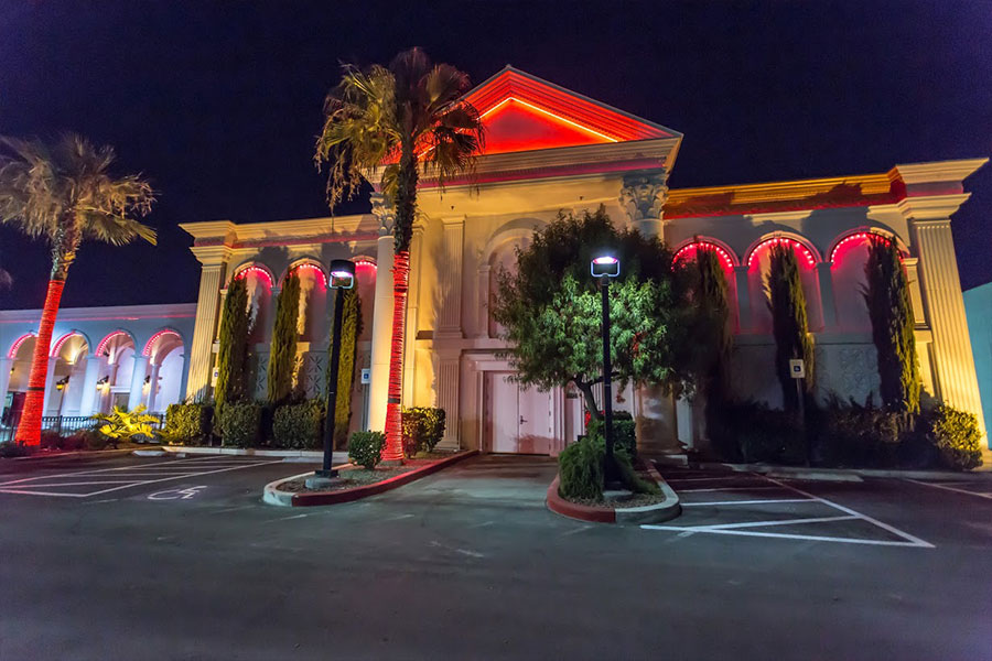 Front exterior of Crazy Horse 3 Gentlemen's Club in Las Vegas