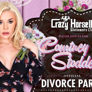 Celebrity Courtney Stodden's divorce party event at Crazy Horse 3