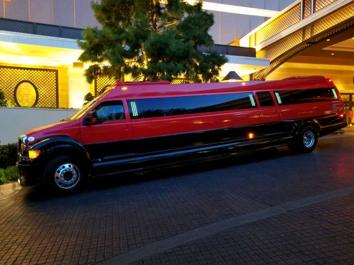 BIG RED party bus
