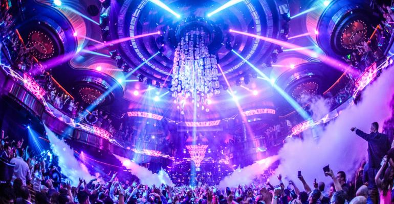 Omnia Nightclub inside Caesar's Palace Las Vegas