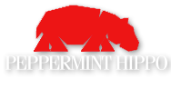 Peppermint Hippo Las Vegas logo