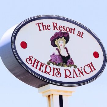 Sign at Sheri's Ranch Brothel